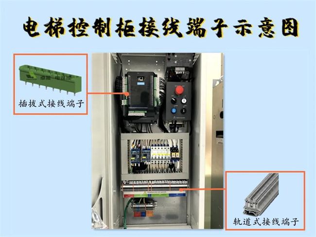 电梯控制柜接线端子实例