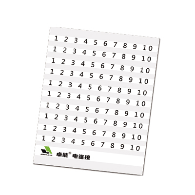 标记条JLLB2.8/3.81和JLLB3.8/5.08和JLLB3.8/7.62